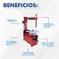 thumbnail image 2 of Desmontadora De Llantas HANTEC de 13 a 28 Pulgadas con Turboinflado Hantec Herramienta Automotriz, 2 of 8