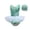 Mint Green-G, variant on ibiyuan One Piece Girls Swimsuits Size 10-12 Tankini for Girls Bathing Suits Adjustable Strap Cute Pattern Print Bikinis for with Belt Ruffle Girls' Swimwear,Pink-I