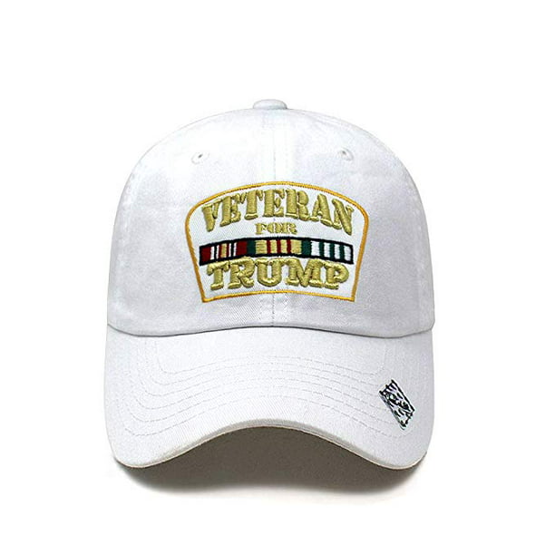 Skinnende I særdeleshed Spædbarn ChoKoLids Veterans for Trump Dad Hat | Cotton Baseball Cap | Snapback Flat  Visor | 7 Colors Black - Walmart.com