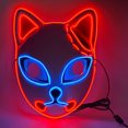 thumbnail image 3 of LED Props Japanese Anime Face Glowing For Adult Masquerade Party Halloween Party 9 Party Halloween Party 9 Party Halloween Party 9 Party Halloween Party 9 Party Halloween Party 9 Party Halloween Party, 3 of 3