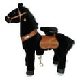 thumbnail image 3 of PonyCycle Ride On Mechanical Horse Black with Black Mane N4183 Medium for Age 4-9, 3 of 4