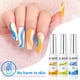 thumbnail image 3 of Set de esmaltes de uñas en gel RARJSM Painted Line Art, 12 colores, 8 ml, 3 of 7
