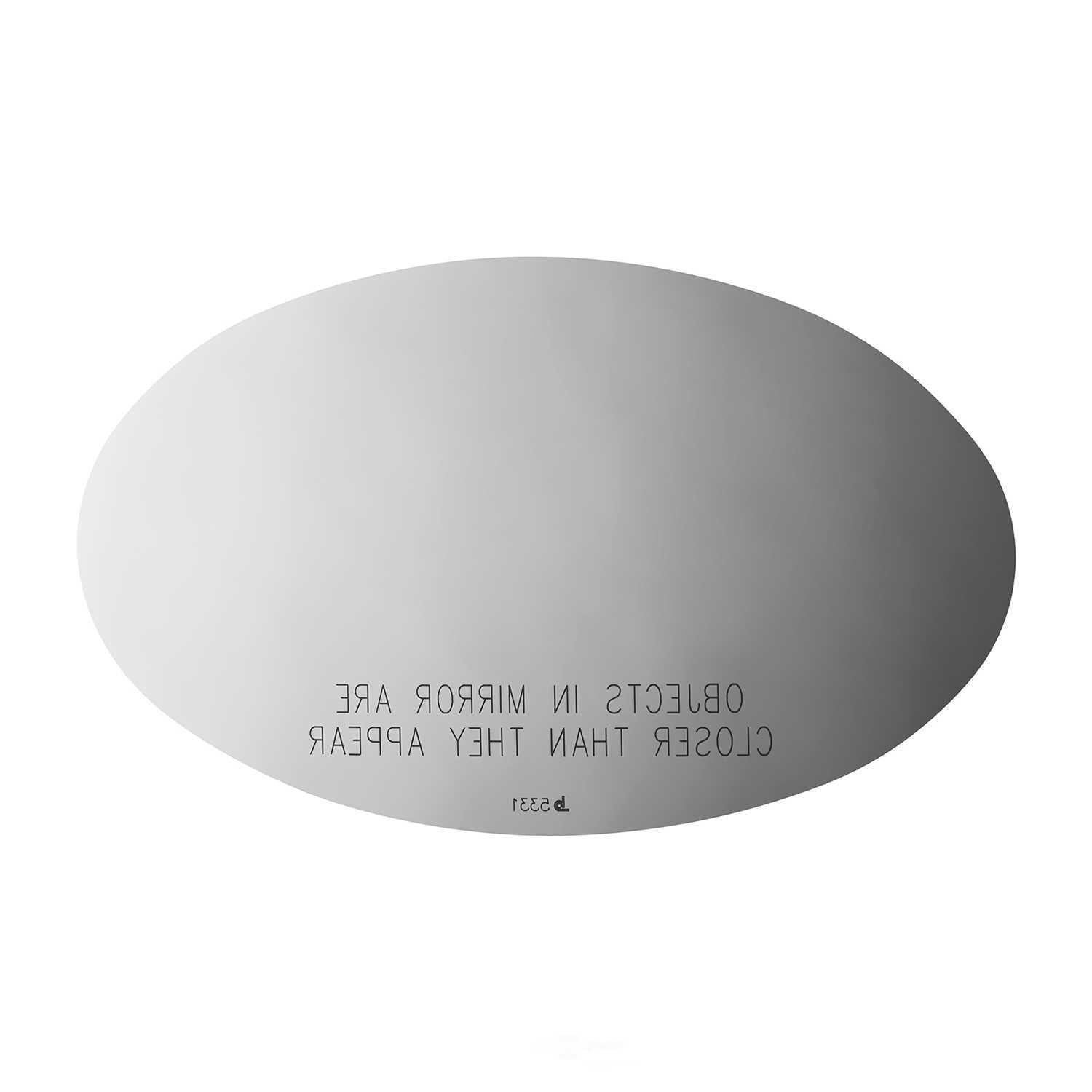 Burco Side View Mirror Replacement Glass - Clear Glass - 5331