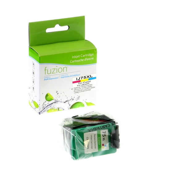INKJET CARTRIDGE-HP #75XL (CB338) COMPATIBLE, TRI-COLOUR CMY