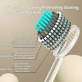 thumbnail image 5 of 2 Pack Soft Bristle Adult Toothbrush,Spiral Olive-Head Design,Triple-Tiered Bristle Arrangement,Pressure-Reducing Non-Slip Handle,Deep Cleaning for Interdental Spaces and Gums, 5 of 6
