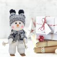thumbnail image 4 of Regalos de Navidad - Muñeco de peluche animado y adorable, figura coleccionable, decoración de columpio para Navidad, dormitorio, hogar, mesa, escritorio B, 4 of 5