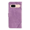 thumbnail image 5 of Designed for Google Pixel 8a Case Wallet, Men Women Flip Folio Cover with PU Leather Stand Credit Card Holders Slots Wrist Strap Magnetic Clasp Phone Case for Google Pixel 8a, Purple, 5 of 11