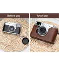 thumbnail image 6 of For Fujifilm X-Half Camera Case Bag PU Leather Protective Cover Wrist Strap/Belt Cover Accessories Camera Shoulder For X-HALF, 6 of 9