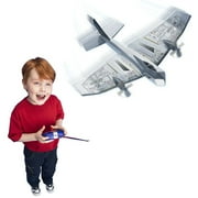 Air Hogs Radio-Controlled Silver SkyWinder Plane