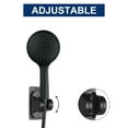 thumbnail image 5 of Soporte para Cabezal de Ducha Uxcell Adhesivo y Ajustable Montaje en Pared (Negro), 5 of 5