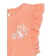 thumbnail image 2 of Disney The Little Mermaid Toddler Girl Dress and Bag Outfit Set, 2-Piece, Sizes 2T-5T, 2 of 11