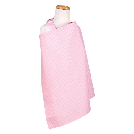 Pink Sky Dot Nursing Cover
