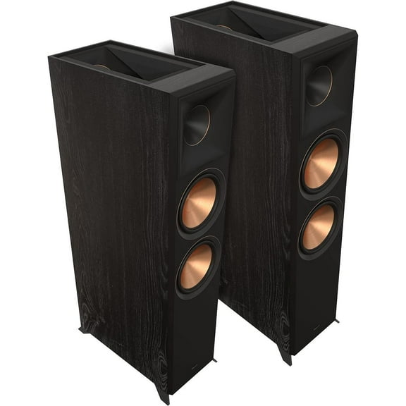 Klipsch Reference Premiere RP-8060FA II 6.5" 600W 2-Way Dolby Atmos Floorstanding Speaker, Ebony, Pair