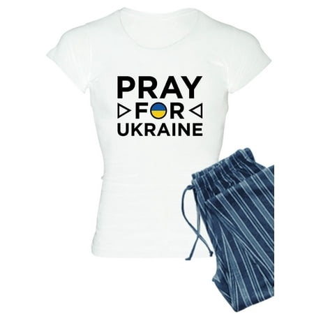 

CafePress - Pray For Ukraine - Women s Light Pajamas