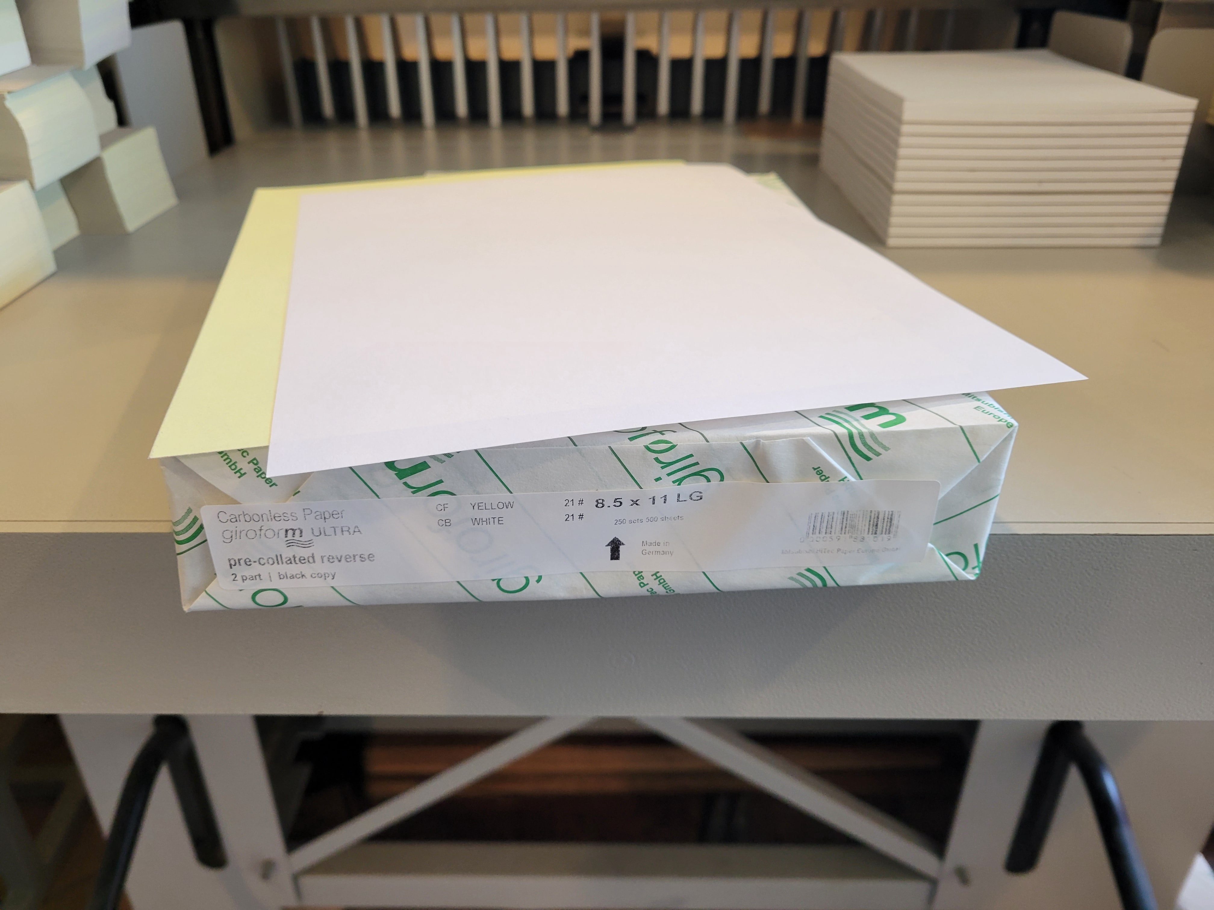 2-Part Carbonless Paper