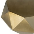 thumbnail image 4 of SAFAVIEH Astrid Solid Glam Faceted Octagon Coffee Table, Brass, 4 of 4