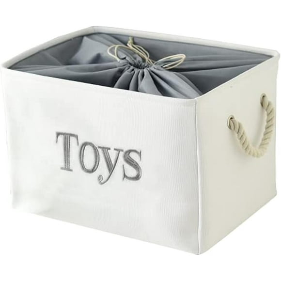 Toys Bin for Kids, Storage Baskets for Toys Box Storage Container Baby Storage Bins for Boys and Girls, Toy Chest with Handle