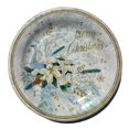 thumbnail image 1 of Punch Studio 8 in Dessert Appetizer Paper Plates, 8 ct, Blue Winter Peacock 66162, 1 of 4