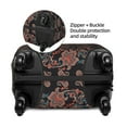 thumbnail image 4 of Kdxio Retro Floral Pattern Luggage Cover for Travel,Elastic and Durable,Fits 18-32 Inch,-No luggage included, 4 of 8