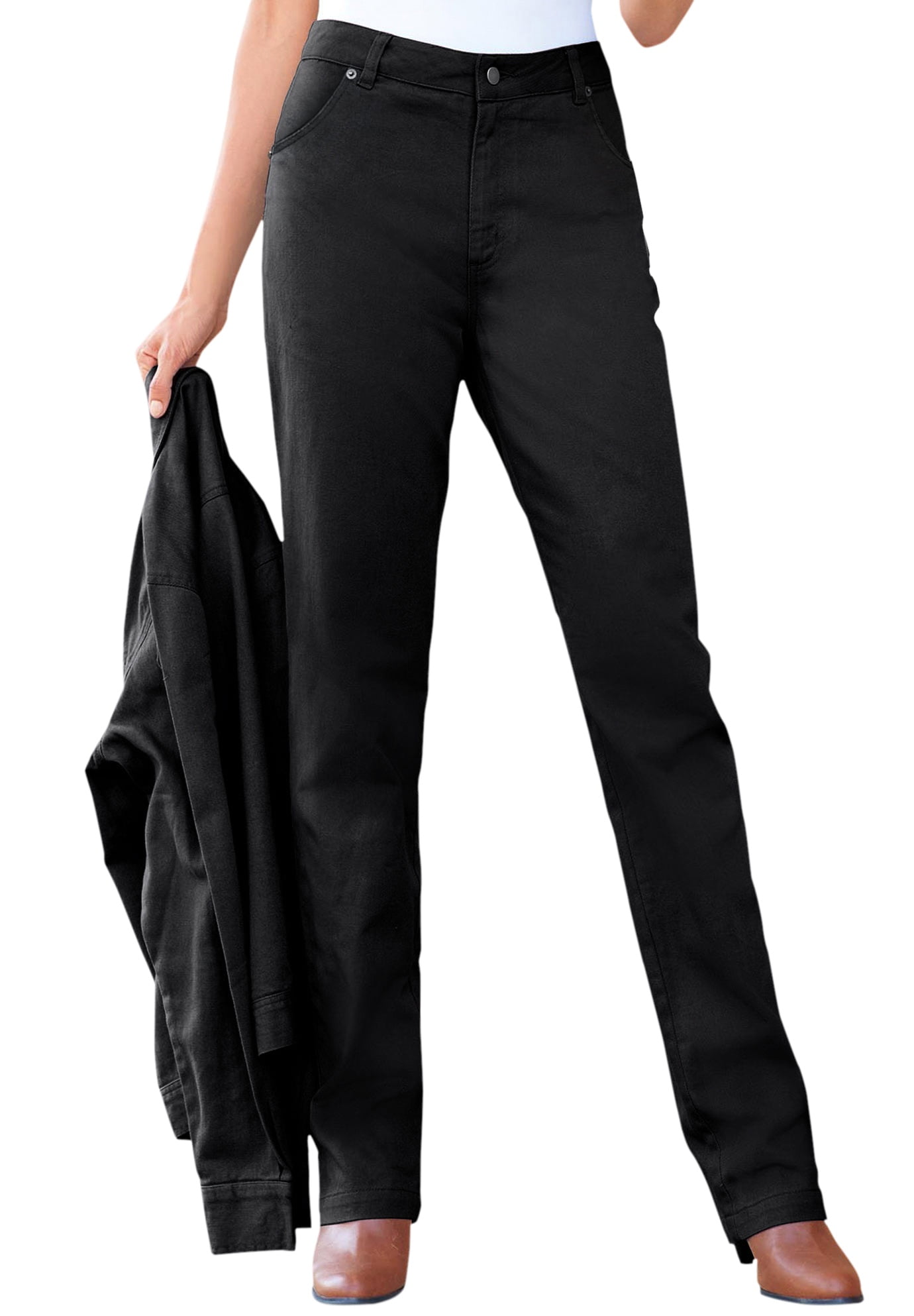 women's jeans 100 cotton straight leg