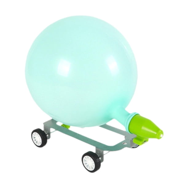 Toy de juguete para el automóvil con globo de bricolaje para desarrollar de retracción del automóvil con inteligente para los niños