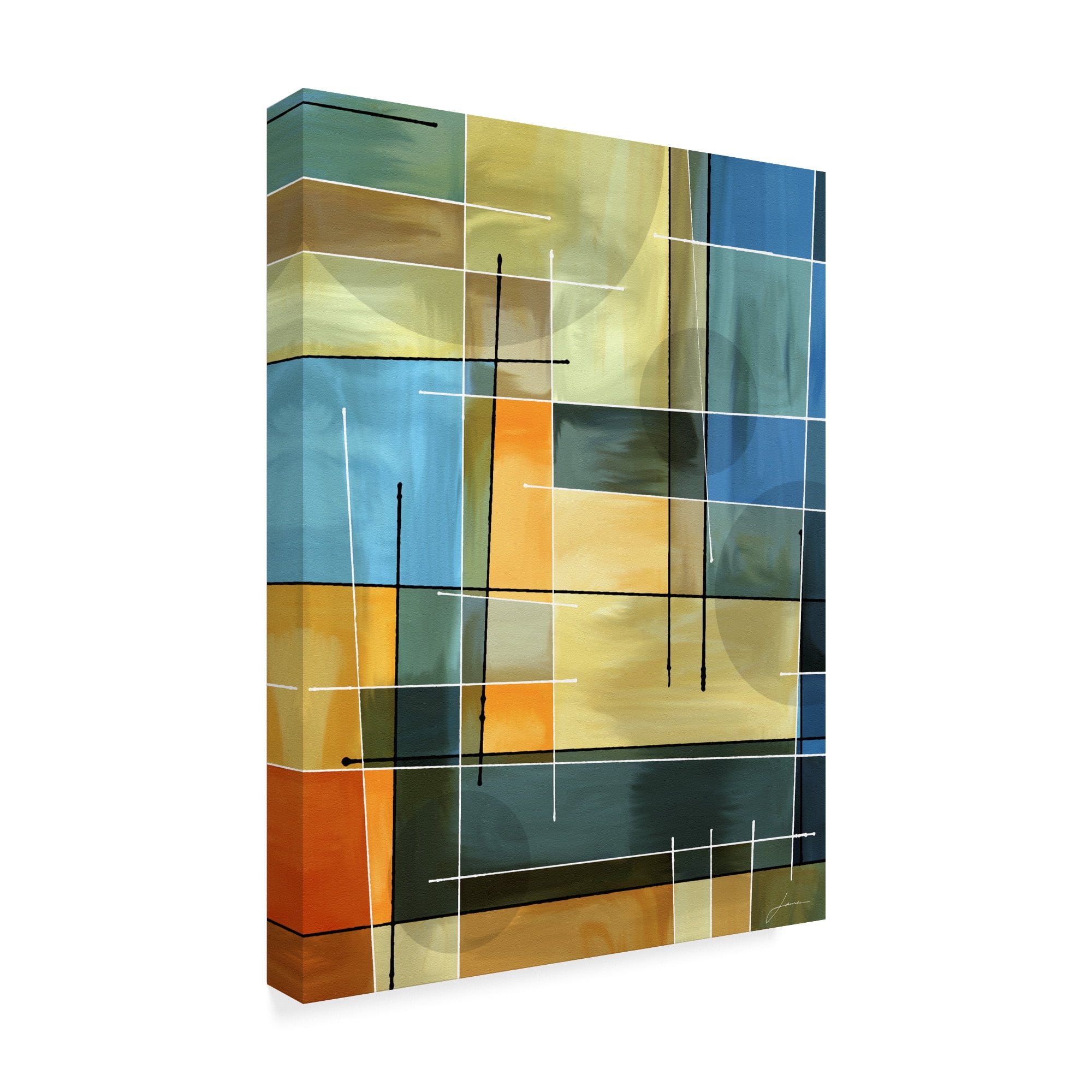 Trademark Fine Art 'Counter Balance I' Canvas Art by James Burghardt