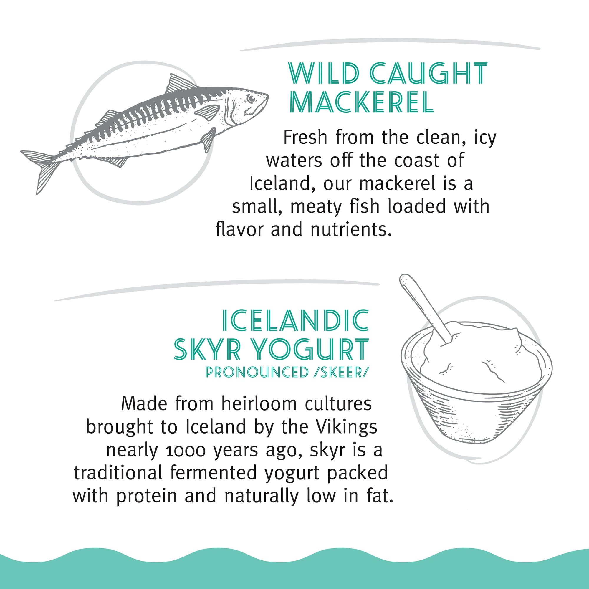 Icelandic+ Soft Chew Nibblets Mackerel & Skyr Cat Treat 2.25-oz Bag