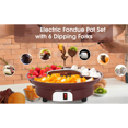thumbnail image 4 of 10oz MINI Electric Chocolate Melting Pot Chocolate Fondue Fountain Warmer Machine for Milk Chocolates Cheese Butter (US), 4 of 8