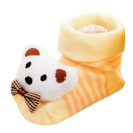 

Boys Baby Socks Anti-Slip Stereoscopic Girls 3D Cartoon Floor Baby Shoes
