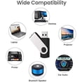 thumbnail image 7 of 5 Pack 32GB USB 3.0 Flash Drives Memory Stick USB3.0 Thumb Drives 32GB 5PCS, Black, 7 of 7