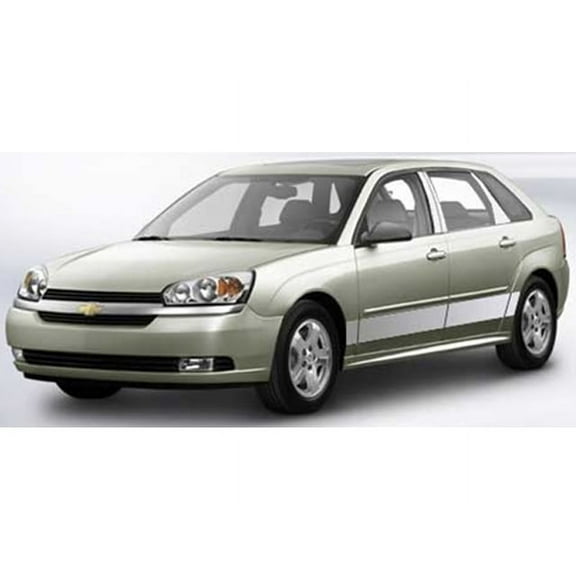 Stainless Rocker Panel Trim 8Pc Fits 2004-2007 Chevy Malibu Maxx TH44107 QAA