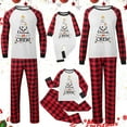 thumbnail image 2 of Pyjamas de Noël Famille Pyjamas Assortis Famille Hiver Chauds Douillets Imprimé Tenue Décontractée pour Maman et Enfants Ensemble de Pyjama de Noël Sensation Flocon de Neige pour Ensemble Rouge TG, 2 of 5