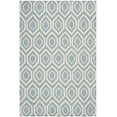 thumbnail image 2 of SAFAVIEH Chatham Graham Geometric Wool Area Rug, Blue/Ivory, 8' x 10', 2 of 7