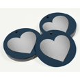 thumbnail image 3 of Inkdotpot Silver Foil Paper Hang Tags Made With Love Wedding Favor Tags 100 Pieces, 3 of 6