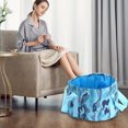 thumbnail image 4 of Portable Foldable Travel Basin,Collapsible Foot Bath Wash Bucket,Camping Outdoor Sink Tub,Waterproof Storage Bag for Toiletries,Durable Household Sink Holiday Gifts, 4 of 6