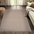 thumbnail image 2 of Polypropylene Mocha Rug - Stress-Free Cleaning - Home Office Kitchen - Cotton Backed Rug, 2 of 2