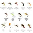 thumbnail image 2 of Bassdash Fly Fishing Flies Kit Fly Assortment Trout Bass Fishing with Fly Box, 36/64/72/76/80/96pcs with Dry/Wet Flies, Nymphs, Streamers, Popper, 2 of 8