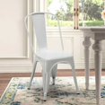 thumbnail image 3 of Chaises en Acier Galvanisé pour Intérieur et Extérieur, Ensemble Contemporain pour Usage Extérieur Résistant à la Rouille, Construction Robuste avec Siège Confortable, Idéal pour Bars et Pubs (4 Pcs), 3 of 6
