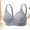 A_ Gray, variant on SMihono Wireless Everyday Bra for Women Comfort No Underwire Full Coverage Push Up Texture Bralette Adjustable Daily T-Shirt Bra Black S
