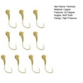 thumbnail image 6 of 10Pcs Copper Head Pilgrim Hooks 45 Degree Angled Wolf Tooth Design Great Hardness High Pressure Flattened Fishing Hooks-H, 6 of 6
