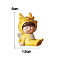 thumbnail image 3 of vnanda Cartoon Baby Dragon Figure 2024 Chinese New Year Lucky Dragon Figurine Adorable Cartoon Animal Model for Home Office Decoration Dragon Ornament, 3 of 8
