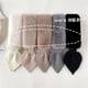 thumbnail image 5 of Collar de pelo de conejo de imitación Bufanda coreana de otoño e invierno para mujer Cuello falso de todo fósforo Bufanda de estudiante con costura de felpa de conejo de imitación cálida cruzada, 5 of 6