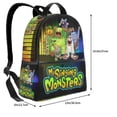 thumbnail image 4 of My Singing Monsters Casual Backpack Large Capacity Laptop Bag Multi-Functional Outdoor Backpack Hiking Daypack, 4 of 5