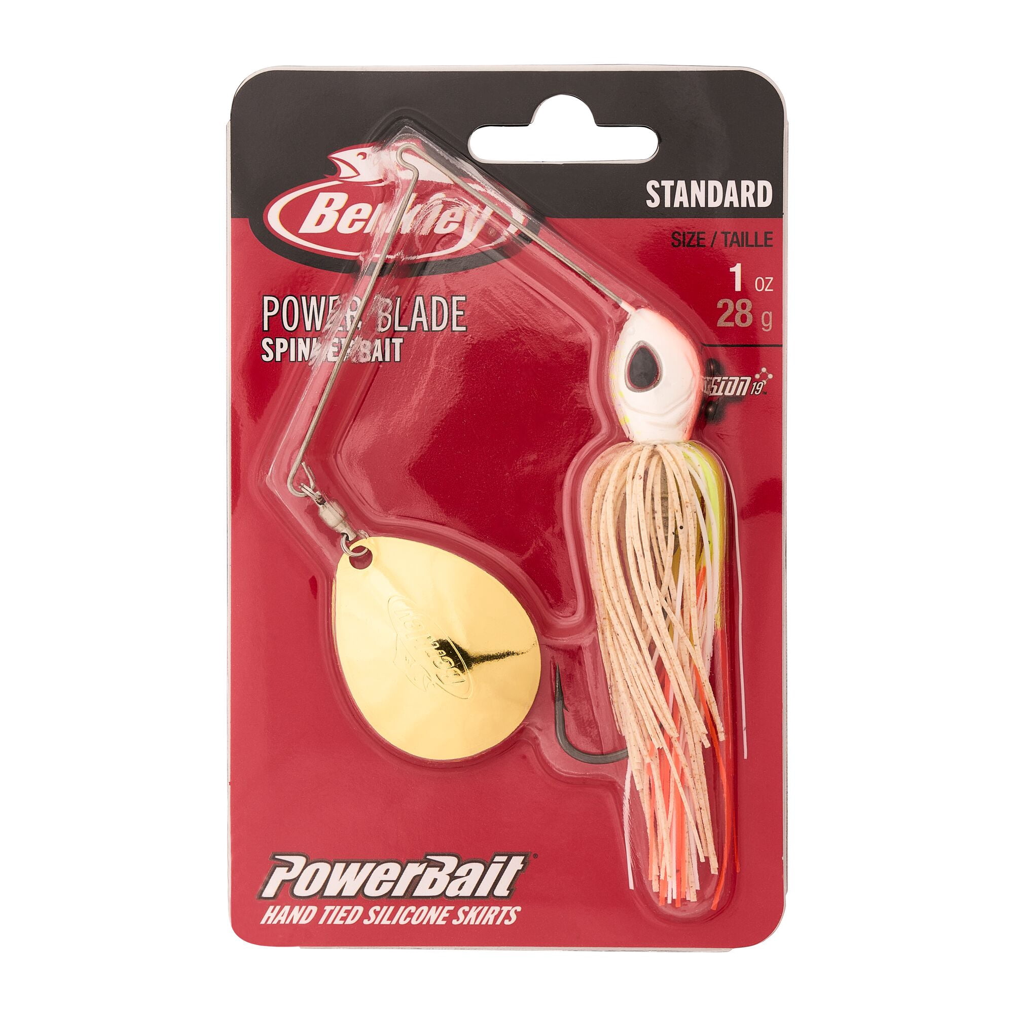Berkley Power® Blade Standard, Spinnerbaits, Coleslaw/Gold (1 Count)