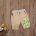 thumbnail image 4 of adviicd Toddler Boys Shorts Boys Athletic Shorts Kids Youth Summer Shorts Running Hiking Casual with Pockets (Khaki,4-5 Years), 4 of 7