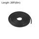 thumbnail image 3 of Sello de Goma de Espuma, 2mm Diámetro x 8m Largo Redondo EPDM Goma Pelado para Bricolaje Junta, Almacén, Almohadillas, Espuma Tubos, Manualidades, Hogar Sello, 3 of 6