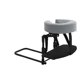 thumbnail image 4 of Soporte para cabezal de masaje de cama ajustable, cómodo, multiusos, práctico para masajes. gris claro con bandeja, 4 of 9