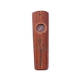 thumbnail image 1 of Sapele Wood Kazoo Musical Instrument for Adult Music Lovers, Gift Set with 2 Flute Films & 1 Washer – Handcrafted Wind Instrument for Music Enthusiasts (Available in Walnut, Maple, Pear Wood Options), 1 of 6