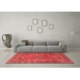 thumbnail image 3 of Ahgly Company Indoor Round Persian Red Traditional Area Rugs, 3' Round, 3 of 4