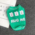 thumbnail image 1 of Ropa para mascotas con estampado de letras, ropa para perros pequeños y medianos, disfraz para cachorros Yorkshire., 1 of 4